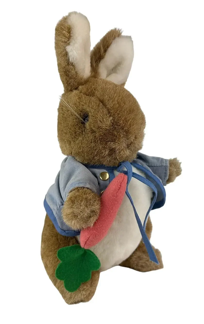 Vintage Frederick Warne Co Peter Rabbit Plush Stuffed Animal 8” Toy 1980s Eden